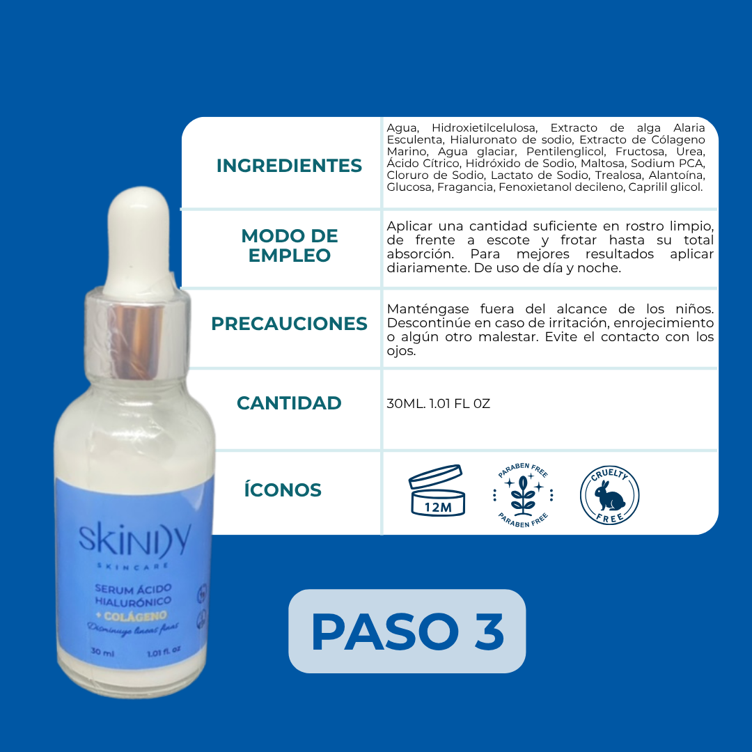 Kit de Skincare Anti-edad con Colágeno Marino – Firmeza y elasticidad natural