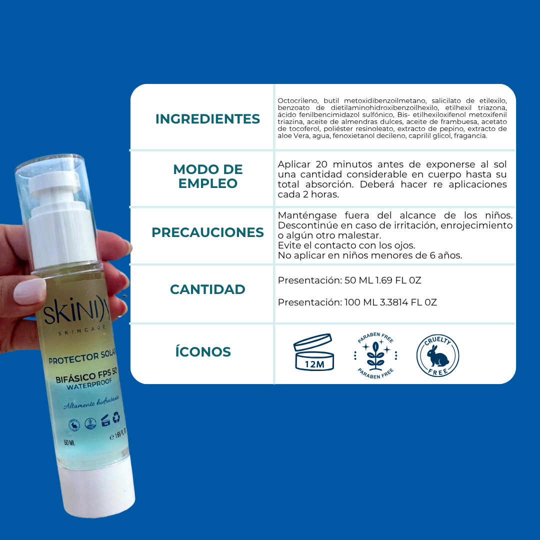 Protector Solar en Spray – Hidratante, waterproof y ligero
