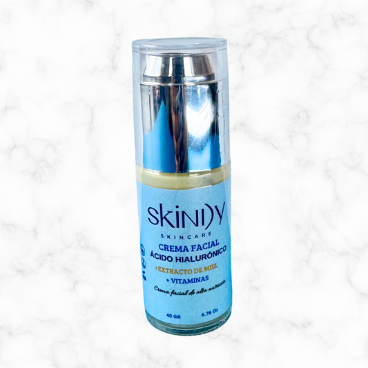 Crema facial con Miel, Niacinamida y Vitaminas – Hidratación profunda