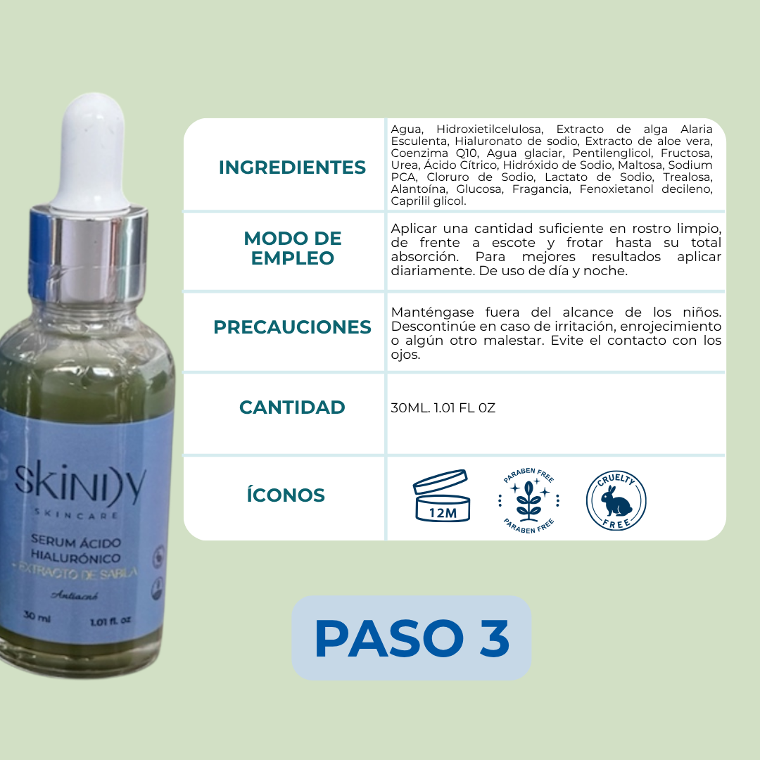 Kit de Skincare con Extracto de Sábilay Hamamelis – Ideal para piel grasa o con acné