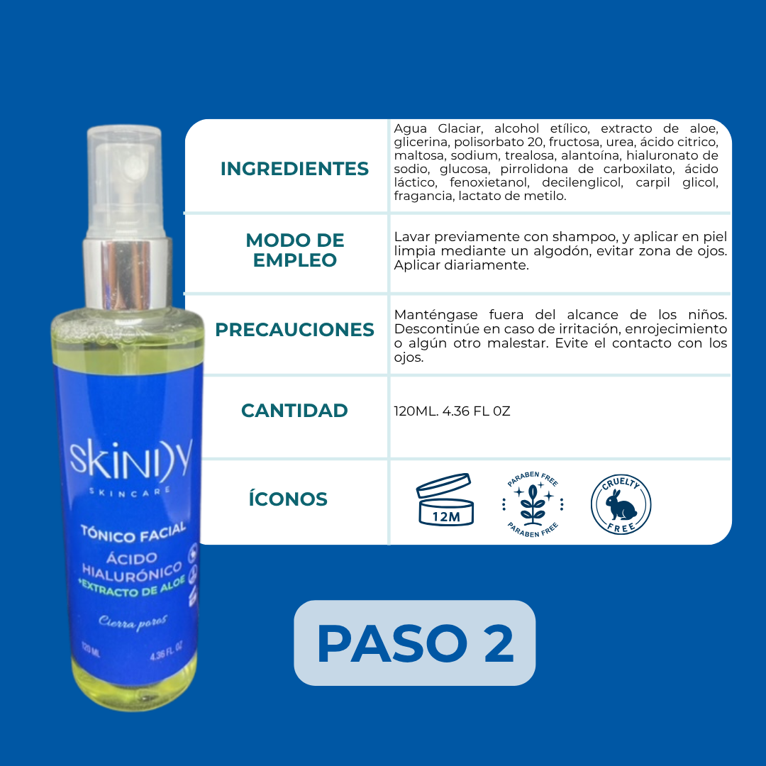 Kit de Skincare con Aloe Vera y Hamamelis – Ideal para piel grasa o con acné