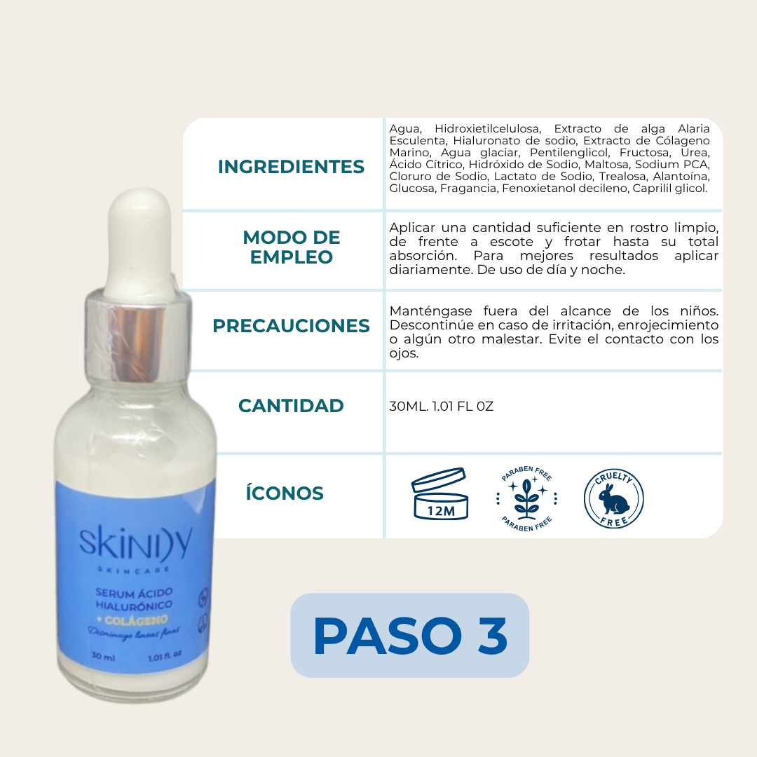 Kit de Skincare Anti-edad con Colágeno Marino – Firmeza y elasticidad natural