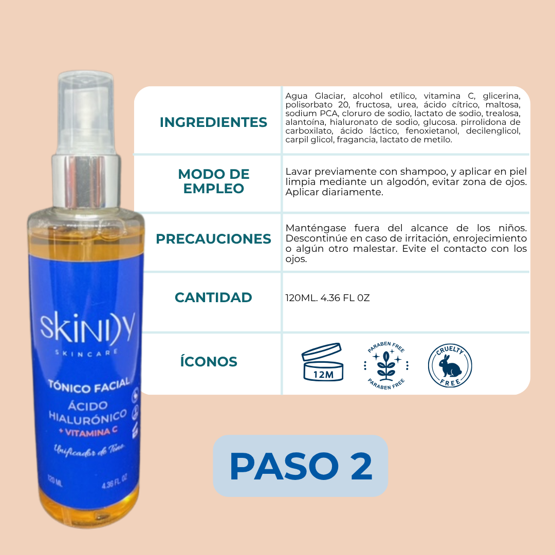 Kit de Skincare con Vitamina C – Despigmentante natural para rostro