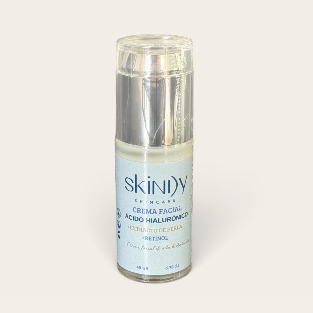 Crema de Noche con Perla y Retinol – Regeneración y luminosidad