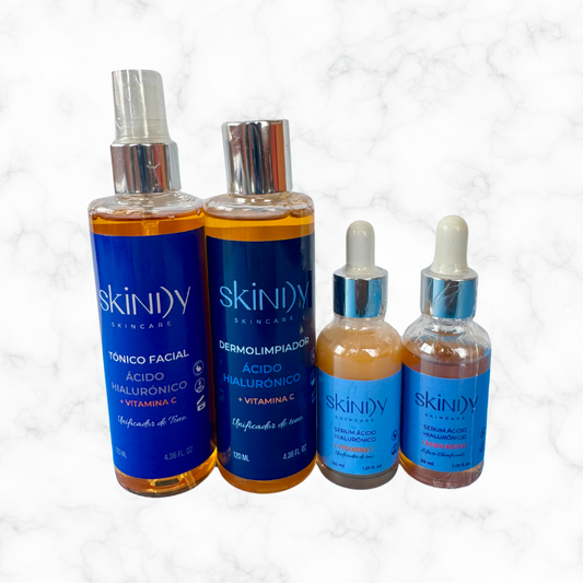 Kit de Skincare con Vitamina C + Ácido Kójico – Despigmentante natural para rostro