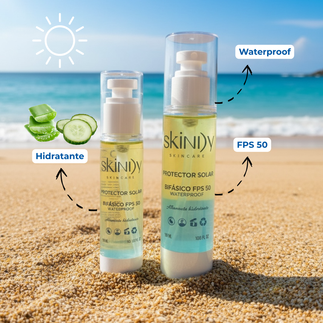Protector Solar en Spray – Hidratante, waterproof y ligero