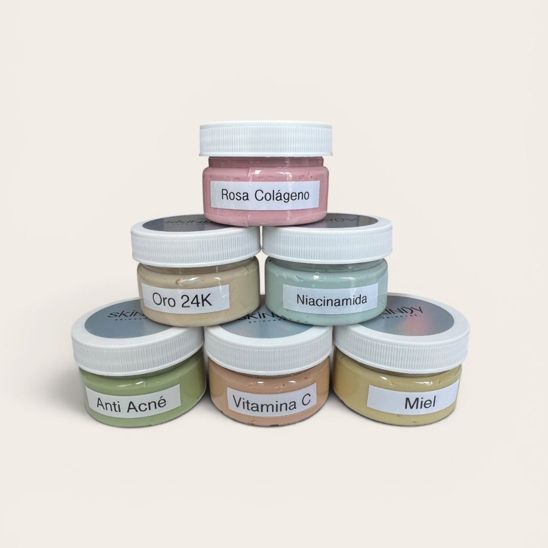 Mascarillas de Arcilla – Cuidado facial personalizado para una piel suave, luminosa y radiante