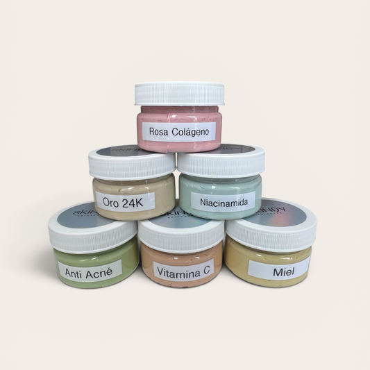 Mascarillas de Arcilla – Cuidado facial personalizado para una piel suave, luminosa y radiante