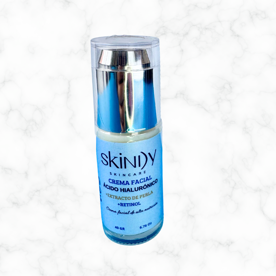 Crema de Noche con Perla y Retinol – Regeneración y luminosidad