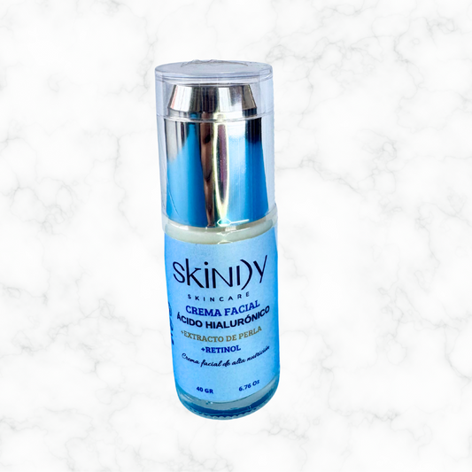 Crema de Noche con Perla y Retinol – Regeneración y luminosidad