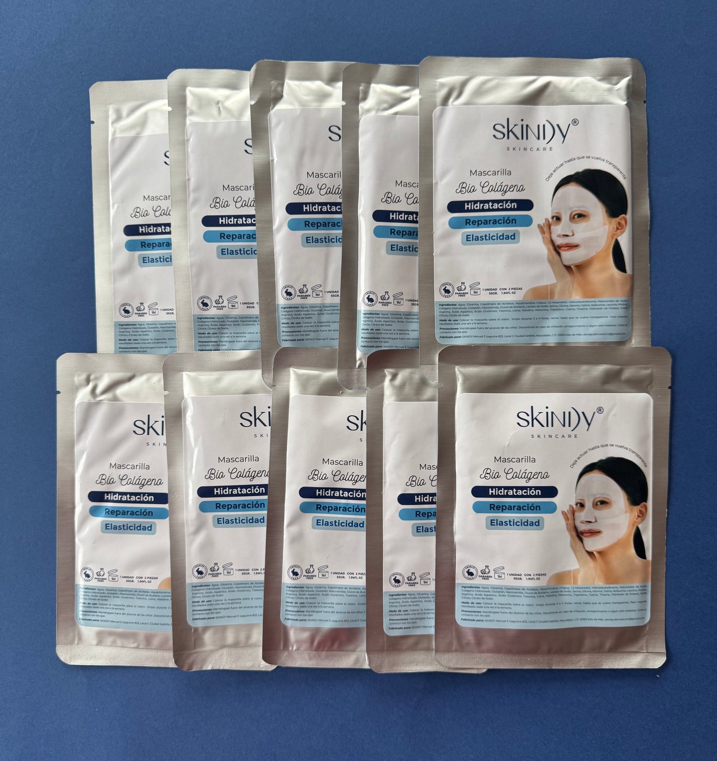 Mascarilla Nocturna con Colágeno Hidrolizado, Niacinamida y Ácido Hialurónico | Hidratación y Regeneración Profunda